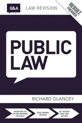 Glancey |  Q&A Public Law | Buch |  Sack Fachmedien