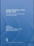 Singer / Neumann / Somel |  Untold Histories of the Middle East | Buch |  Sack Fachmedien