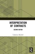 Mitchell |  Interpretation of Contracts | Buch |  Sack Fachmedien