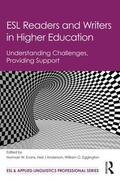 Evans / Anderson / Eggington |  ESL Readers and Writers in Higher Education | Buch |  Sack Fachmedien