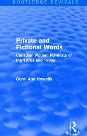 Howells |  Private and Fictional Words (Routledge Revivals) | Buch |  Sack Fachmedien