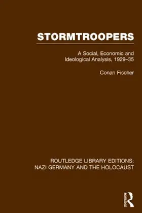 Various |  Routledge Library Editions: Nazi Germany and the Holocaust | Buch |  Sack Fachmedien