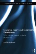 Martinet |  Economic Theory and Sustainable Development | Buch |  Sack Fachmedien