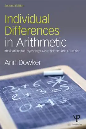 Dowker | Individual Differences in Arithmetic | Buch | 978-1-138-80034-2 | sack.de