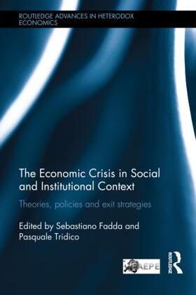 Fadda / Tridico | The Economic Crisis in Social and Institutional Context | Buch | 978-1-138-80559-0 | sack.de