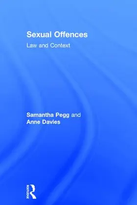 Pegg / Davies |  Sexual Offences | Buch |  Sack Fachmedien