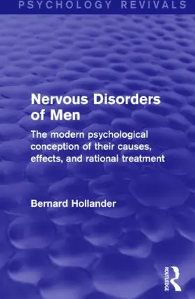 Hollander |  Nervous Disorders of Men | Buch |  Sack Fachmedien