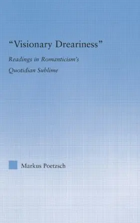 Poetzsch |  Visionary Dreariness | Buch |  Sack Fachmedien