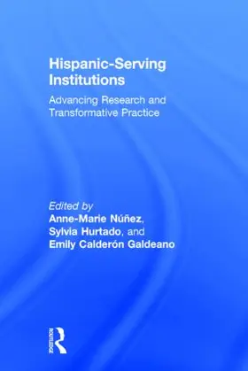 Nunez / Hurtado / Galdeano |  Hispanic-Serving Institutions | Buch |  Sack Fachmedien