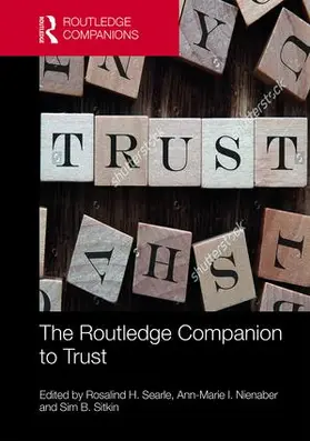 Searle / Nienaber / Sitkin | The Routledge Companion to Trust | Buch | 978-1-138-81759-3 | sack.de