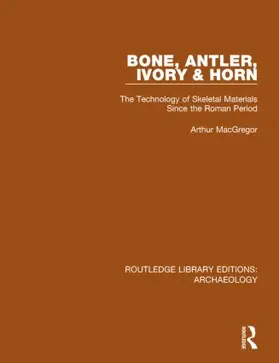MacGregor |  Bone, Antler, Ivory and Horn | Buch |  Sack Fachmedien