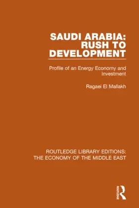 Al Mallakh / el Mallakh |  Saudi Arabia: Rush to Development | Buch |  Sack Fachmedien
