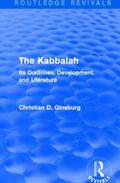 Ginsburg |  The Kabbalah (Routledge Revivals) | Buch |  Sack Fachmedien