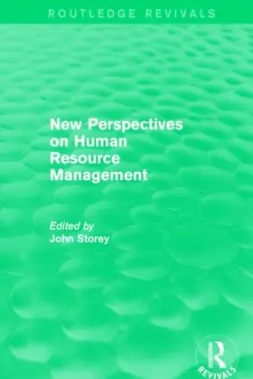 Storey |  New Perspectives on Human Resource Management | Buch |  Sack Fachmedien