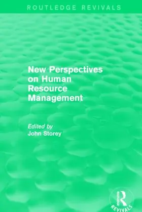 Storey | New Perspectives on Human Resource Management | Buch | 978-1-138-82462-1 | sack.de