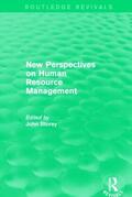 Storey |  New Perspectives on Human Resource Management | Buch |  Sack Fachmedien
