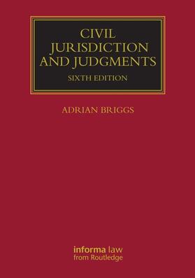 Briggs | Civil Jurisdiction and Judgments | Buch | 978-1-138-82560-4 | sack.de