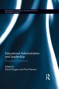 Burgess / Newton |  Educational Administration and Leadership | Buch |  Sack Fachmedien