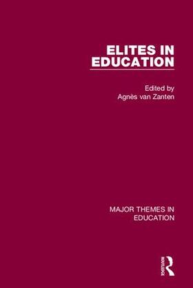 Zanten / Van Zanten |  Elites in Education | Buch |  Sack Fachmedien