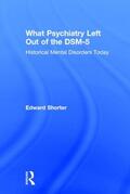 Shorter |  What Psychiatry Left Out of the DSM-5 | Buch |  Sack Fachmedien