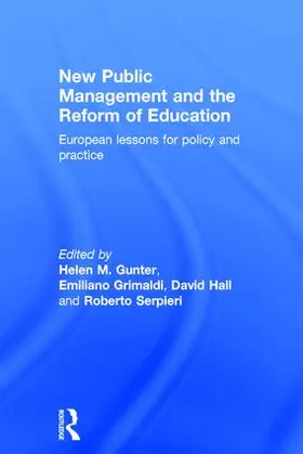 Gunter / Grimaldi / Hall |  New Public Management and the Reform of Education | Buch |  Sack Fachmedien