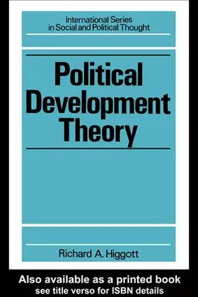 Higgott |  Political Development Theory | Buch |  Sack Fachmedien