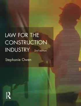Lewis / Owen |  Law for the Construction Industry | Buch |  Sack Fachmedien