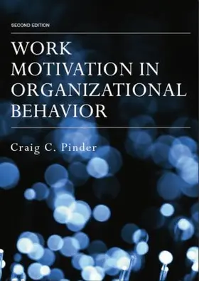 Pinder |  Work Motivation in Organizational Behavior | Buch |  Sack Fachmedien