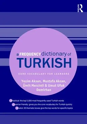 Aksan / Mersinli / Demirhan |  A Frequency Dictionary of Turkish | Buch |  Sack Fachmedien