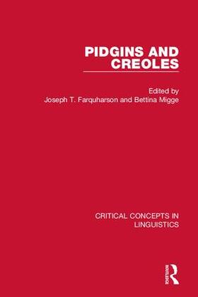 Farquharson / Migge |  Pidgins and Creoles | Buch |  Sack Fachmedien