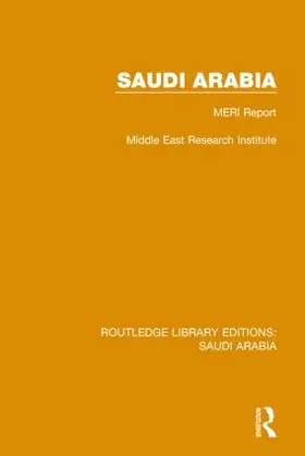 Saudi Arabia (RLE Saudi Arabia) | Buch | 978-1-138-84623-4 | www.sack.de