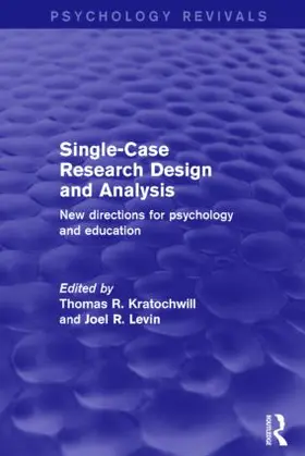 Kratochwill / Levin |  Single-Case Research Design and Analysis | Buch |  Sack Fachmedien