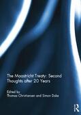 Christiansen / Duke |  The Maastricht Treaty: Second Thoughts after 20 Years | Buch |  Sack Fachmedien