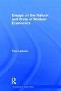 Lawson |  Essays On: The Nature and State of Modern Economics | Buch |  Sack Fachmedien