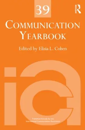 Cohen |  Communication Yearbook 39 | Buch |  Sack Fachmedien