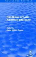 Foster |  Handbook of Latin American Literature | Buch |  Sack Fachmedien