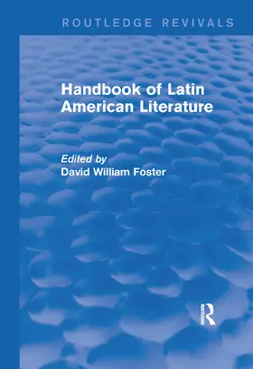 Foster / William Foster | Handbook of Latin American Literature (Routledge Revivals) | Buch | 978-1-138-85560-1 | sack.de