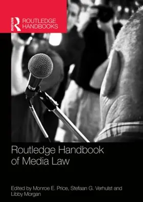 Price / Verhulst / Morgan |  Routledge Handbook of Media Law | Buch |  Sack Fachmedien