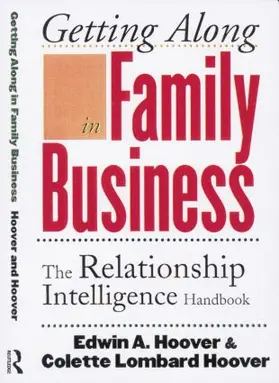 Hoover | Getting Along in Family Business | Buch | 978-1-138-86117-6 | www.sack.de