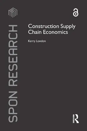 London |  Construction Supply Chain Economics | Buch |  Sack Fachmedien
