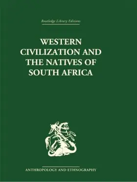 Schapera | Western Civilization in Southern Africa | Buch | 978-1-138-86194-7 | www.sack.de