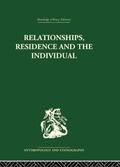 Gudeman |  Relationships, Residence and the Individual | Buch |  Sack Fachmedien