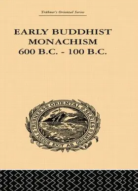 Dutt |  Early Buddhist Monachism | Buch |  Sack Fachmedien