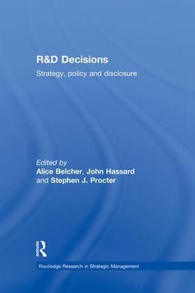 Belcher / Hassard | R&D Decisions | Buch | 978-1-138-86392-7 | sack.de