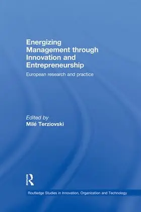 Terziovski |  Energizing Management Through Innovation and Entrepreneurship | Buch |  Sack Fachmedien