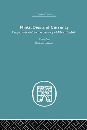 Carson |  Mints, Dies and Currency | Buch |  Sack Fachmedien