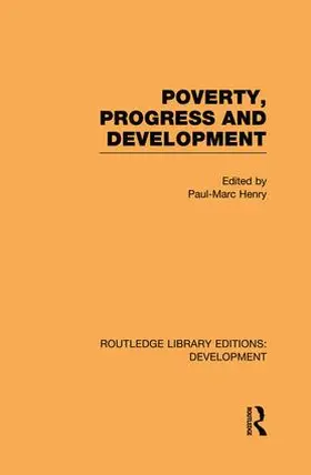 Henry | Poverty, Progress and Development | Buch | 978-1-138-86569-3 | sack.de