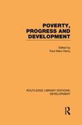Henry |  Poverty, Progress and Development | Buch |  Sack Fachmedien