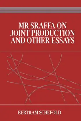 Schefold |  Mr Sraffa on Joint Production and Other Essays | Buch |  Sack Fachmedien