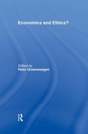 Groenewegen | Economics and Ethics? | Buch | 978-1-138-86585-3 | sack.de